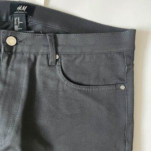New Charcoal H&M Slim Pants